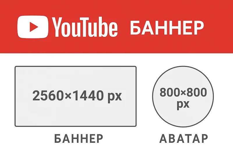 Размер шапки Ютуба: важная информация для блогера