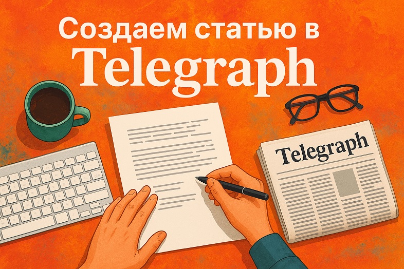 Как создать статью Telegraph для Телеграм
