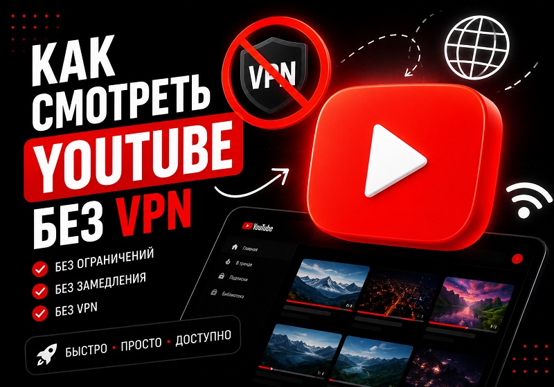 Как смотреть ютуб без VPN на iPhone, Android и телевизорах