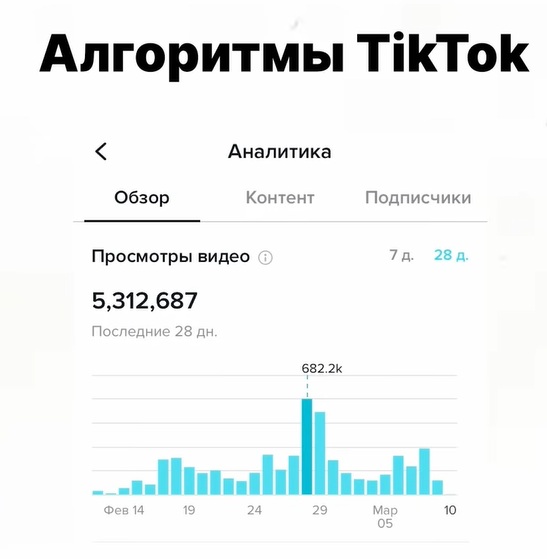 рекомендации тикток