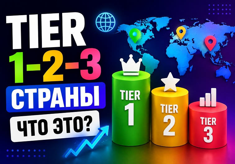 Как выбрать страну для работы в арбитраже: что такое Tier 1, Tier 2 и Tier 3