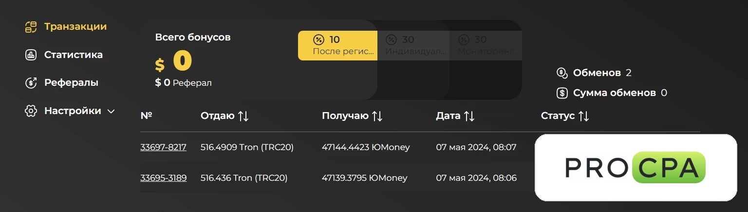Личный кабинет